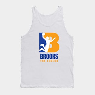 Brooks Custom Player Basketball Your Name The Legend T-Shirt Tank Top